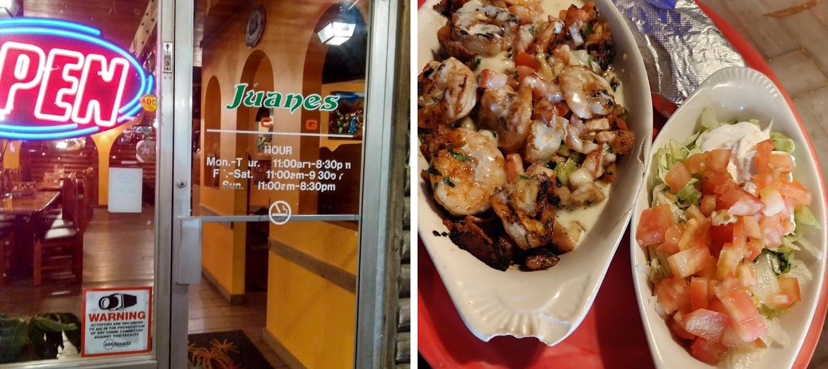 Juanes Mexican Grill Menu