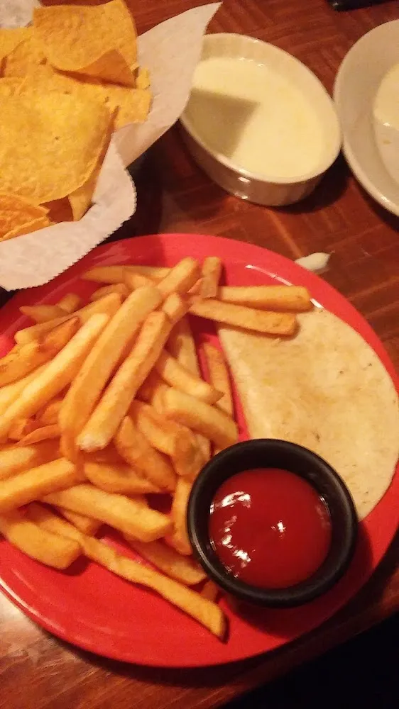 Kids Cheese Quesadilla with French Fries